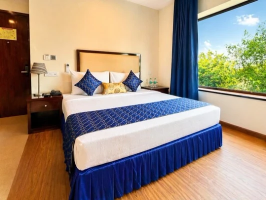 family hotel with pool in sector 14, gurugram - hotel amber palace