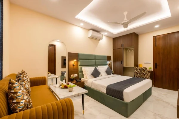 day hotels in limewood stay 1bhk service apartment near millenium city centre gurugram