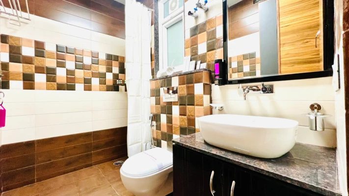 service apartment with kitchen in sector 38, gurugram - olive serviced apartment medanta medicity gurugram