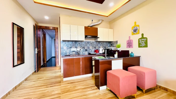 economical service apartment in sector 38, gurugram - olive serviced apartment medanta medicity gurugram