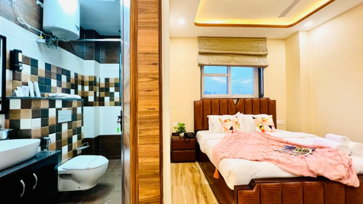 service apartment in sector 38, gurugram for 1 day - olive serviced apartment medanta medicity gurugram