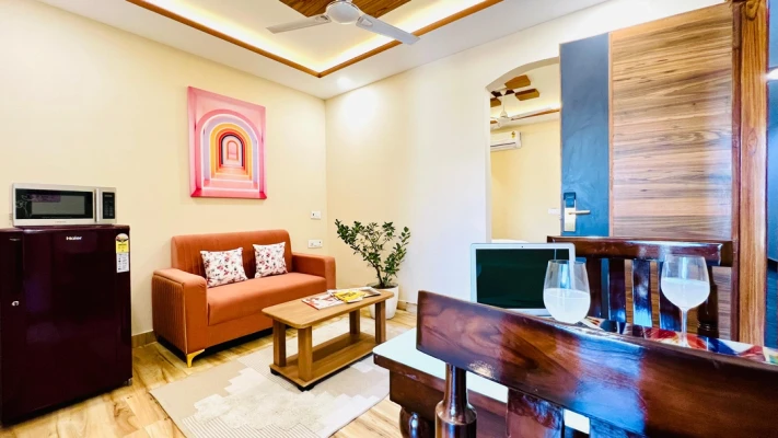 service apartment in sector 38, gurugram on monthly rent - olive serviced apartment medanta medicity gurugram