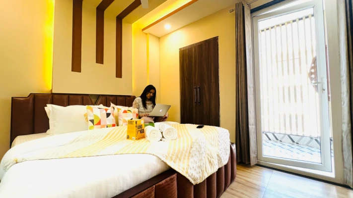 service apartment in sector 38, gurugram for one month - olive serviced apartment medanta medicity gurugram
