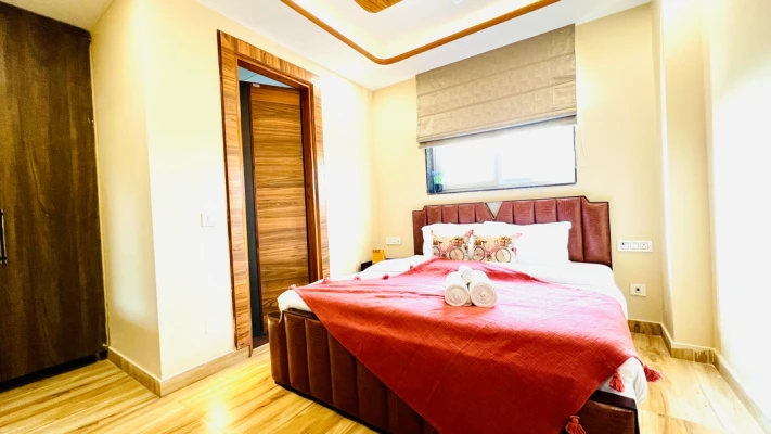 2 bedroom service apartment in sector 38, gurugram - olive serviced apartment medanta medicity gurugram