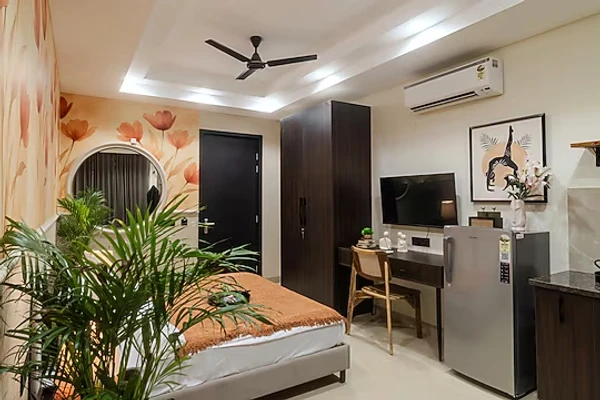 hotel in dlf phase 3, gurugram for family - one stayz by zipcode cyber hub