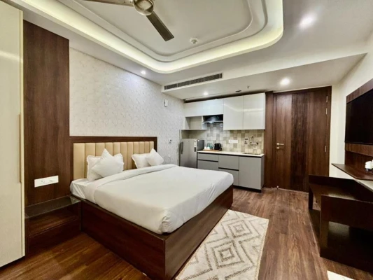 online room booking in sector 43, gurugram - quickin stayz by the aikaya