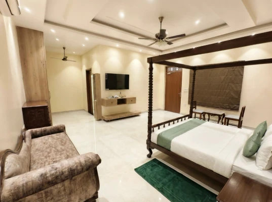 corporate offsite hotels in radsum – luxury farm & resort, aravali hills gurgaon gurugram