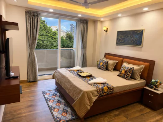 hotel near gurugram airport - sukhvan residency