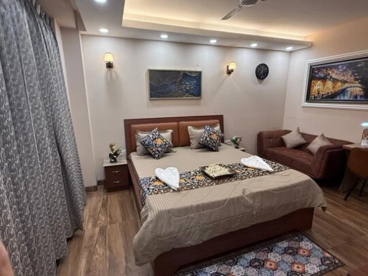 hotel in sector 43, gurugram for family - sukhvan residency