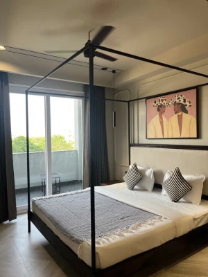 hotel with gym in sector 24, gurugram - the reserve a unit of one stayz by zipcode