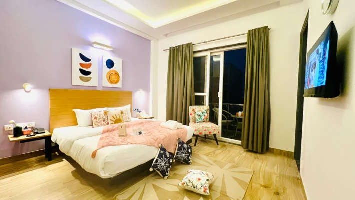 1 bhk service apartment in sector 38, gurugram - zen medicity - boutique hotel gurgaon