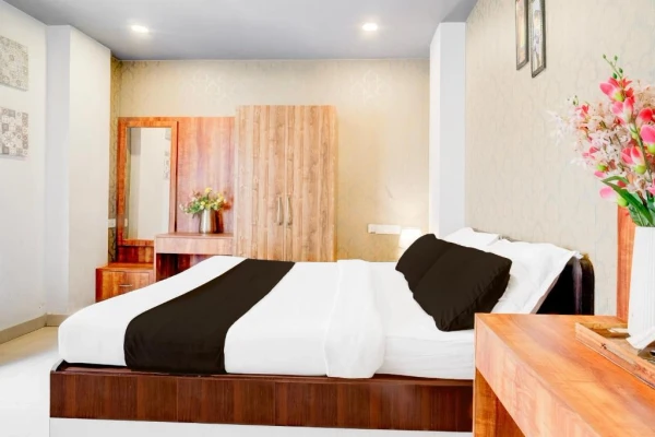 family hotel with pool in bharalumukh, guwahati - hotel pratishtha