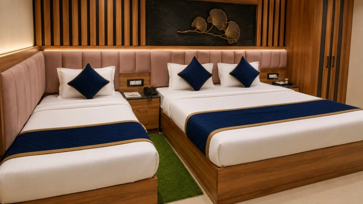 hotel with banquet hall in railway station, gwalior - trpotels formerly royal aanandam