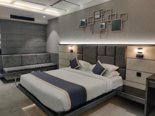 hotel with gym in hampi road, hampi - hotel malligi hampi