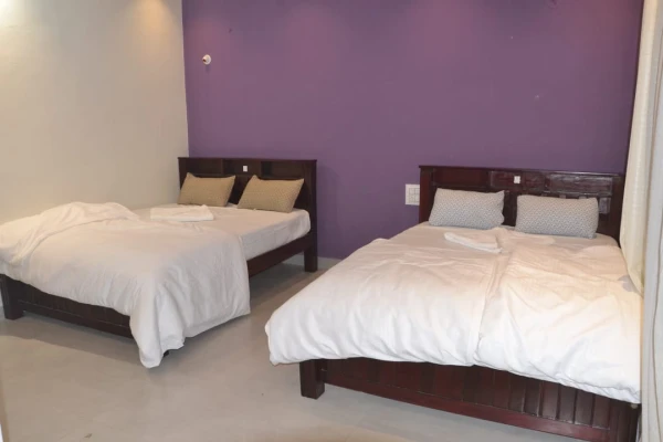 hotel with meeting room in hampi road, hampi - nargila palace