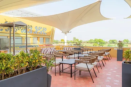 hotel with party hall in salal, himmatnagar - pride elite himmatnagar
