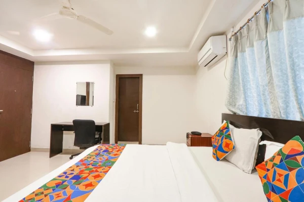 hotel with swimming pool in gachibowli, hyderabad - beestay by monday hotels gachibowli