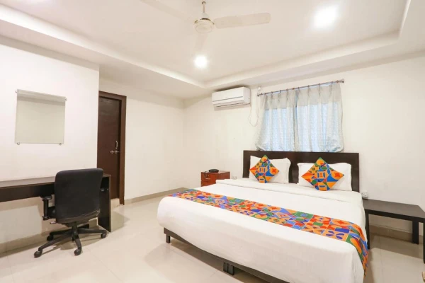 hotel with gym in gachibowli, hyderabad - beestay by monday hotels gachibowli