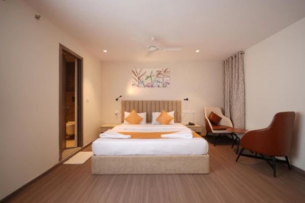 hotel with party hall in nanakramguda, hyderabad - casa hotel and suites