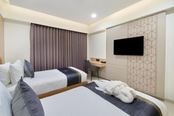 hotel with swimming pool in gachibowli, hyderabad - ecko premier v kondapur