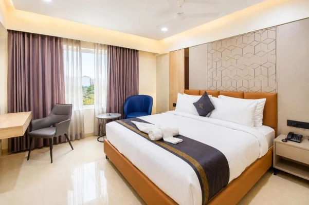 corporate hotels in ecko premier v kondapur hyderabad