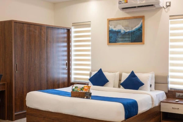 hotel with meeting room in madhapur, hyderabad - elysium studio suites