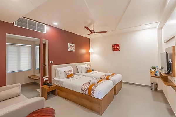 hotel with gym in madhapur, hyderabad - hotel akoya - hitech city hyderabad