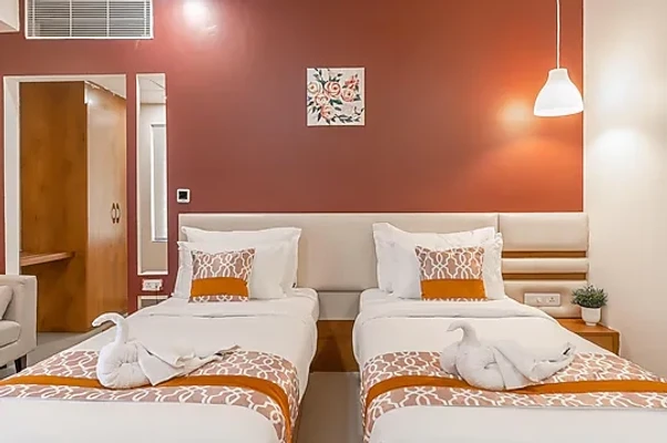hotel with meeting room in madhapur, hyderabad - hotel akoya - hitech city hyderabad