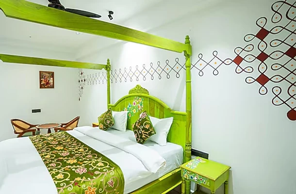 family hotel with pool in madhapur, hyderabad - hotel indiana hitech city