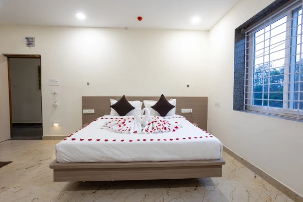 hotel with gym in nanal nagar, hyderabad - hotel v grand