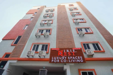 hotel with gym in madhapur, hyderabad - iris atnest