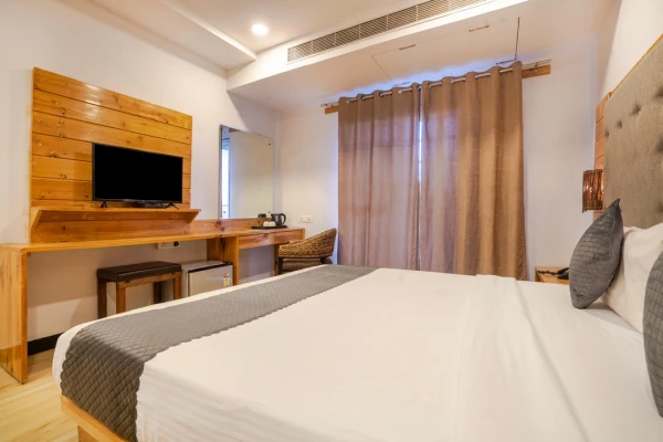 family hotel with pool in lb nagar, hyderabad - lokis forest inn