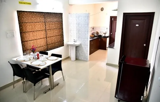 service apartment in hitech city, hyderabad for family - sapphire asta apartments