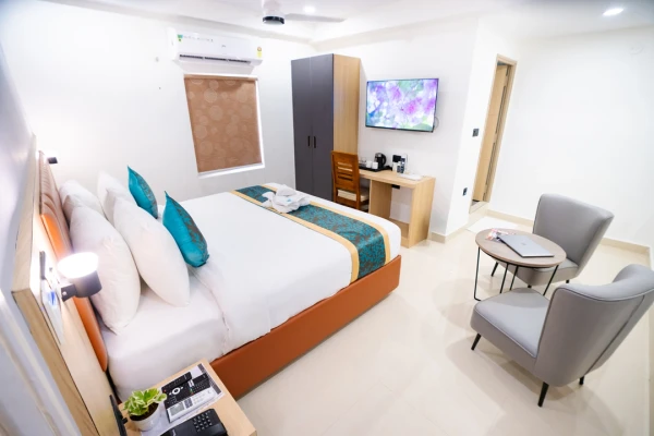 hotel with gym in sr nagar, hyderabad - sunrise business hotel sr nagar