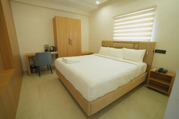 hotel with meeting room in kukatpally, hyderabad - yvk grand inn