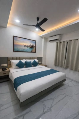 cheap and best hotels in kreston heights hotel 114 indore