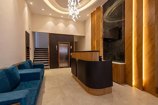 family hotel with pool in mr 10 road indore, indore - pravasa stay bapat square