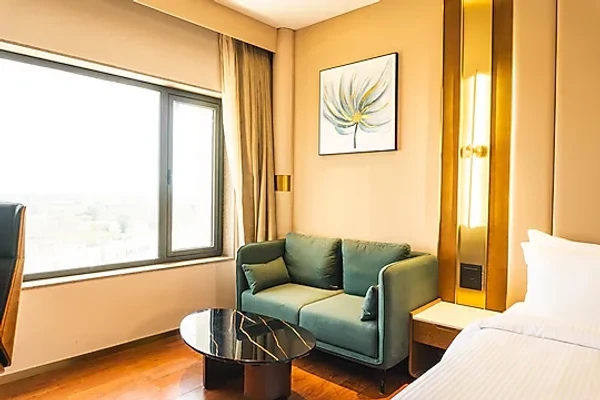 hotel with gym in vishnu puri, indore - pride plaza indore