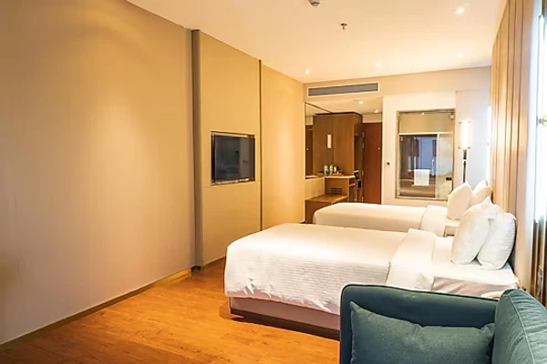 family hotel with pool in vishnu puri, indore - pride plaza indore