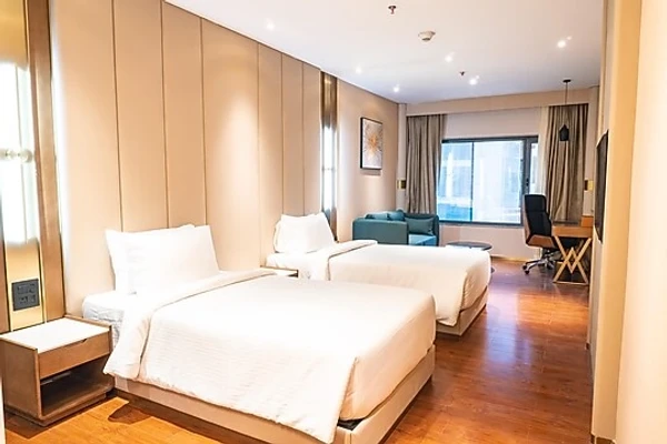 hotel room booking in vishnu puri, indore - pride plaza indore