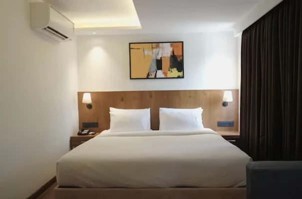 hotel with swimming pool in vijay nagar, indore - silvotel by bizzgrow hotels