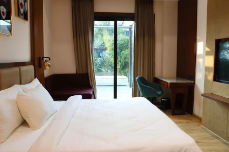 spa resort in vrindavan palace colony, indore - skyline resort & convention center