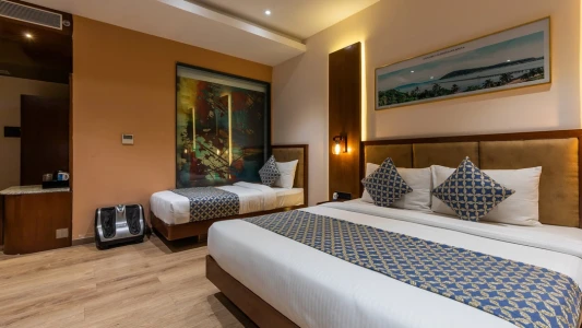 resort in vrindavan palace colony, indore with jacuzzi - skyline resort & convention center