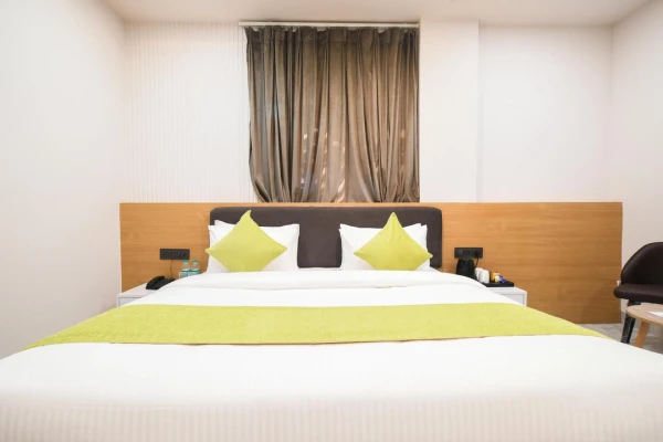 hotel with party hall in sudama nagar, indore - the byke express gopur square indore