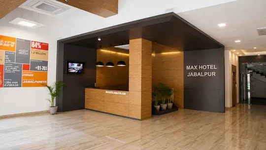 hotel room booking in railway station compound, jabalpur - max hotel jabalpur