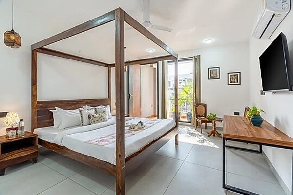 family hotel with pool in malviya nagar, jaipur - alaya stays ramalaya 4bhk villa with kitchen jaipur