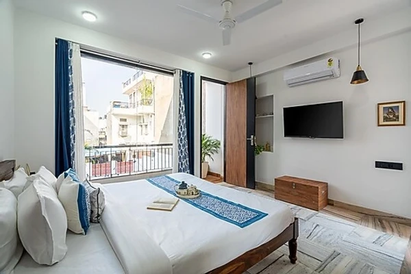 hotel with party hall in malviya nagar, jaipur - alaya stays ramalaya 4bhk villa with kitchen jaipur