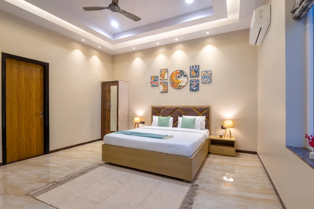 barwada house colony, jaipur hotel booking - elivaas abhinandan farm 7 bhk villa