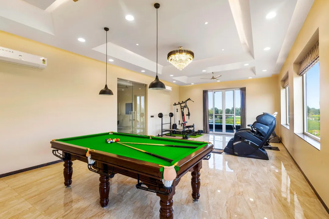 hotel in barwada house colony, jaipur for couples - elivaas abhinandan farm 7 bhk villa