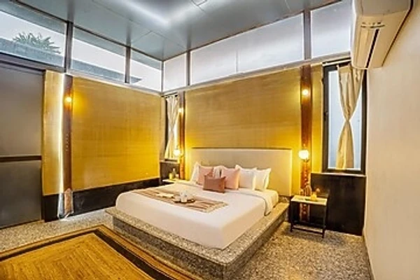 hotel with bar in jheejha, jaipur - elivaas hari bagh 4 bhk villa with gaming zone